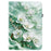 For OnePlus Pad Lite / Oppo Pad SE Leather Case Pattern Printed Stand Tablet Cover with Card Slots - Jade Flower - 6