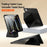 DUX DUCIS Vers Series For iPad Pro 11 (2025) / 11 (2024) Tablet Case Multi-function Folding Stand Leather Cover - Black - 4