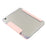 For iPad (2025) / iPad 10.9 (2022) Case Y-Fold Stand PU Leather Clear Acrylic Tablet Cover - Pink - 4