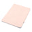 For iPad (2025) / iPad 10.9 (2022) Case Y-Fold Stand PU Leather Clear Acrylic Tablet Cover - Pink - 5