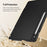 DUX DUCIS For Samsung Galaxy Tab S10 FE+ Tablet Case  Vers Series Multi-function Folding Stand Leather Cover - Black - 7