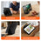 DUX DUCIS For iPad (2025) / iPad 10.9 (2022) Tablet Case  Vers Series Multi-function Folding Stand Leather Cover - Black - 5
