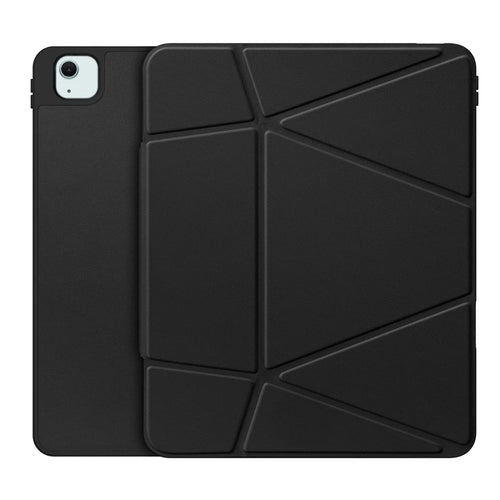 DUX DUCIS Vers Series Tablet Case for iPad Air 13 (2026) / (2025) / (2024) / Pro 12.9 (2022) / (2021) / (2020) / (2018) Stand Leather Cover - Black - 1