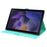 For Samsung Galaxy Tab A11+ / Tab A9+ Leather Case Imprinted Butterfly Tablet Cover Stand Card Slot - Green - 2