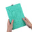 For Samsung Galaxy Tab A11+ / Tab A9+ Leather Case Imprinted Butterfly Tablet Cover Stand Card Slot - Green - 7