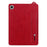For Samsung Galaxy Tab A11+ / Tab A9+ Case Hand Strap Kickstand Leather Tablet Cover - Red - 4