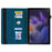 For Samsung Galaxy Tab A11+ / Tab A9+ Case PU Leather Protective Folio Tablet Cover with Card Holder - Blue - 2