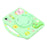 For iPad mini (2024) / (2021) Silicone Case Rotating Kickstand Hand Grip Cute Tablet Cover - 4