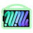 For iPad mini (2024) / (2021) Silicone Case Rotating Kickstand Hand Grip Cute Tablet Cover - 6