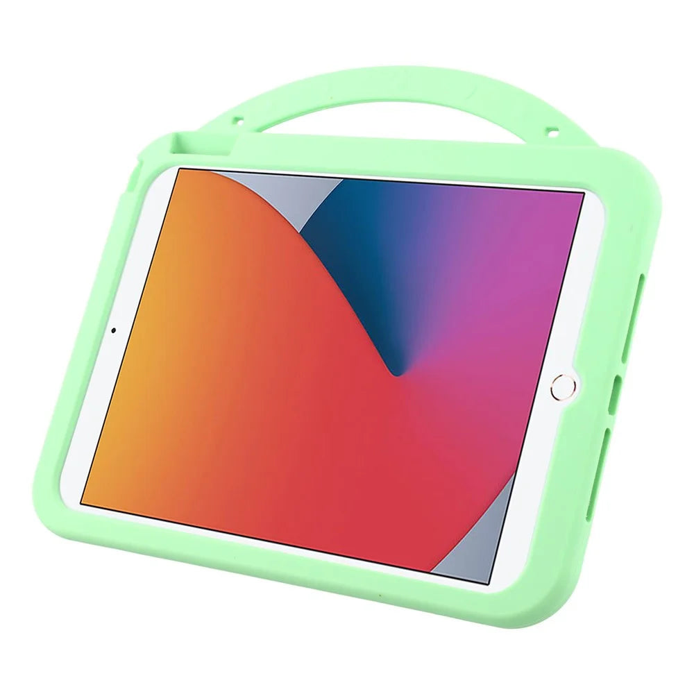 Silicone Case for iPad 10.2 (2021) / (2020) / (2019) / iPad Air 10.5 inch (2019) / Pro 10.5-inch (2017) Rotating Kickstand Hand Grip Cute Tablet Cover - 3