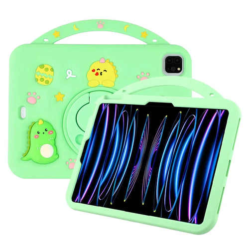 Silicone Case for iPad Air 11 (2026) / (2025) / (2024) / Air (2022) / (2020) / iPad Pro 11 (2022) / (2021) / (2020) / (2018) Kickstand Cute Tablet Cover - 1