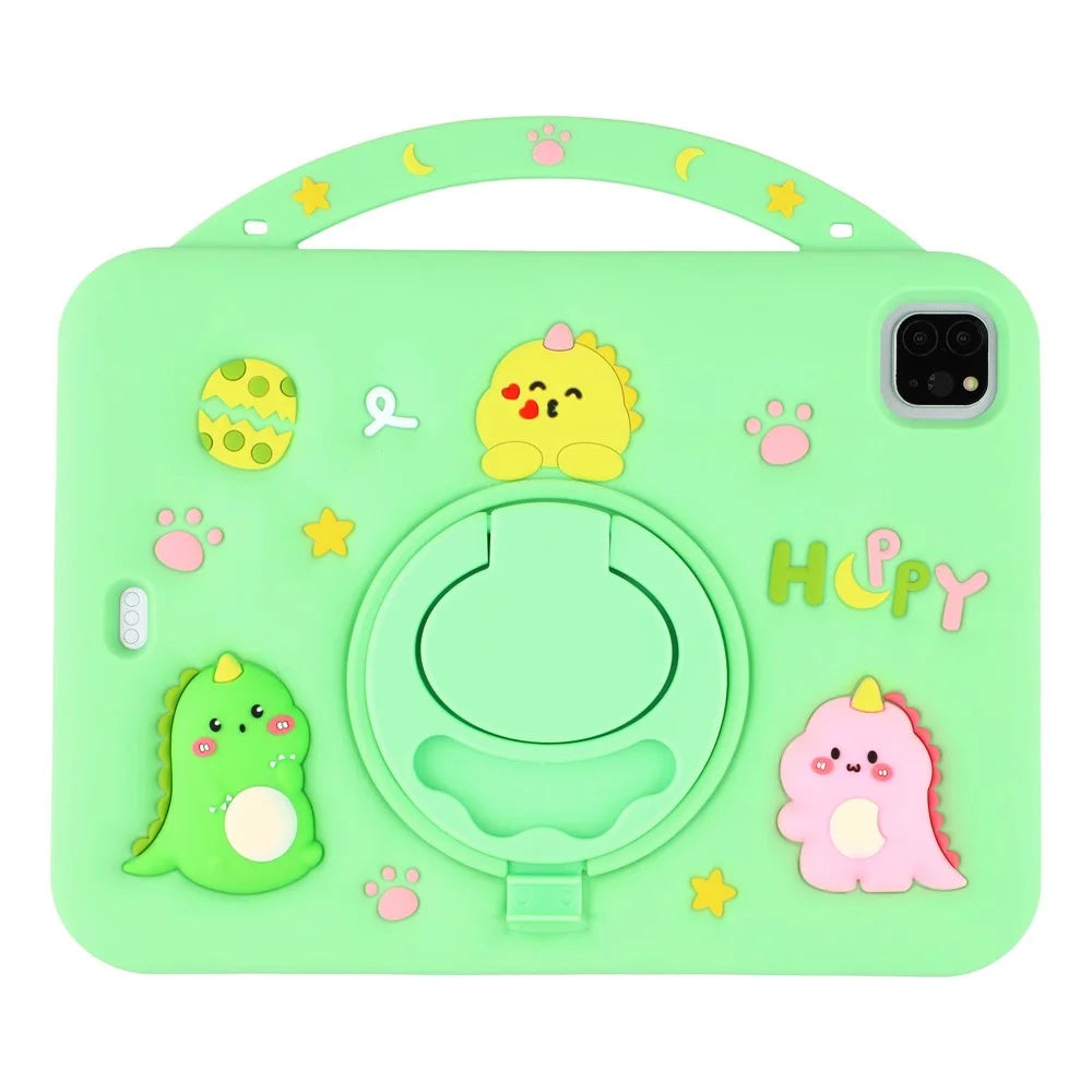 Silicone Case for iPad Air 11 (2026) / (2025) / (2024) / Air (2022) / (2020) / iPad Pro 11 (2022) / (2021) / (2020) / (2018) Kickstand Cute Tablet Cover - 7
