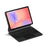 For Samsung Galaxy Tab S10 Lite Magnetic Floating Bluetooth-Compatible Keyboard (Russian) + Leather Tablet Case - Black - 4