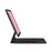For Samsung Galaxy Tab S10 Lite Magnetic Floating Bluetooth-Compatible Keyboard (Portuguese) + Leather Tablet Case - Black - 4