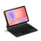 For Samsung Galaxy Tab S10 Lite Magnetic Floating Bluetooth-Compatible Keyboard (English) + Leather Tablet Case - Black - 5