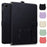 For Samsung Galaxy Tab A11 X133 X130 /  Tab A9 Wallet Case Leather Stand Tablet Cover with Stylus Holder, 3D Effect Cat Pattern - Black - 1