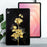 For Samsung Galaxy Tab S11 TPU Case Pattern Printing Slim Tablet Protective Cover - Golden Butterfly Rose - 2
