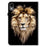 For Samsung Galaxy Tab S11 Leather Case Pattern Printed Stand Tablet Cover with Card Slots - Lion Head - 6