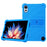 For Blackview ZENO 1 / TechLife Pad Lite 8 Case Adjustable Kickstand Silicone Tablet Protective Cover - Dark Blue - 1