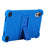 For Blackview ZENO 1 / TechLife Pad Lite 8 Case Adjustable Kickstand Silicone Tablet Protective Cover - Dark Blue - 2