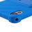 For Blackview ZENO 1 / TechLife Pad Lite 8 Case Adjustable Kickstand Silicone Tablet Protective Cover - Dark Blue - 7