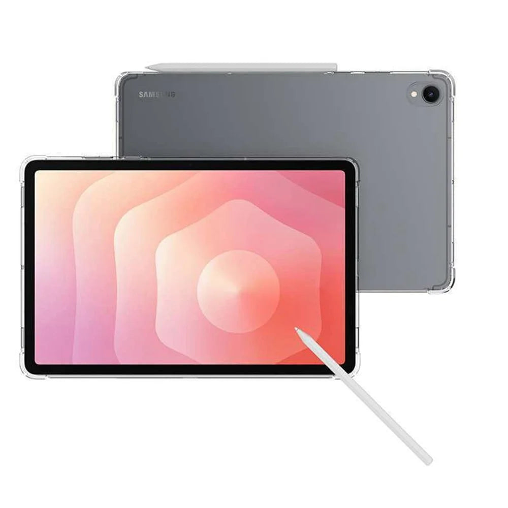 For Samsung Galaxy Tab S11 Case Four Corner Shockproof Clear Tablet TPU Cover - 2