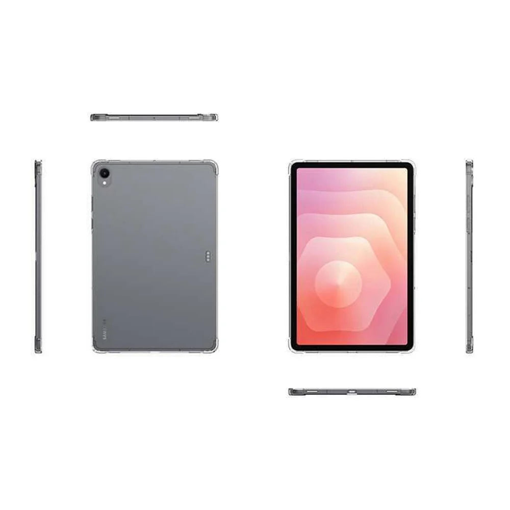 For Samsung Galaxy Tab S11 Case Four Corner Shockproof Clear Tablet TPU Cover - 5