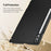 DUX DUCIS For Samsung Galaxy Tab S9+ / Galaxy Tab S9 FE+ / Galaxy Tab S10+ Tablet Case  Vers Series Multi-function Folding Stand Leather Cover - Black - 7