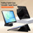 DUX DUCIS For Samsung Galaxy Tab S10 FE / Galaxy Tab S9 FE / Galaxy Tab S9 / Galaxy Tab S10 Lite Tablet Case  Vers Series Multi-function Folding Stand Leather Cover - Black - 4
