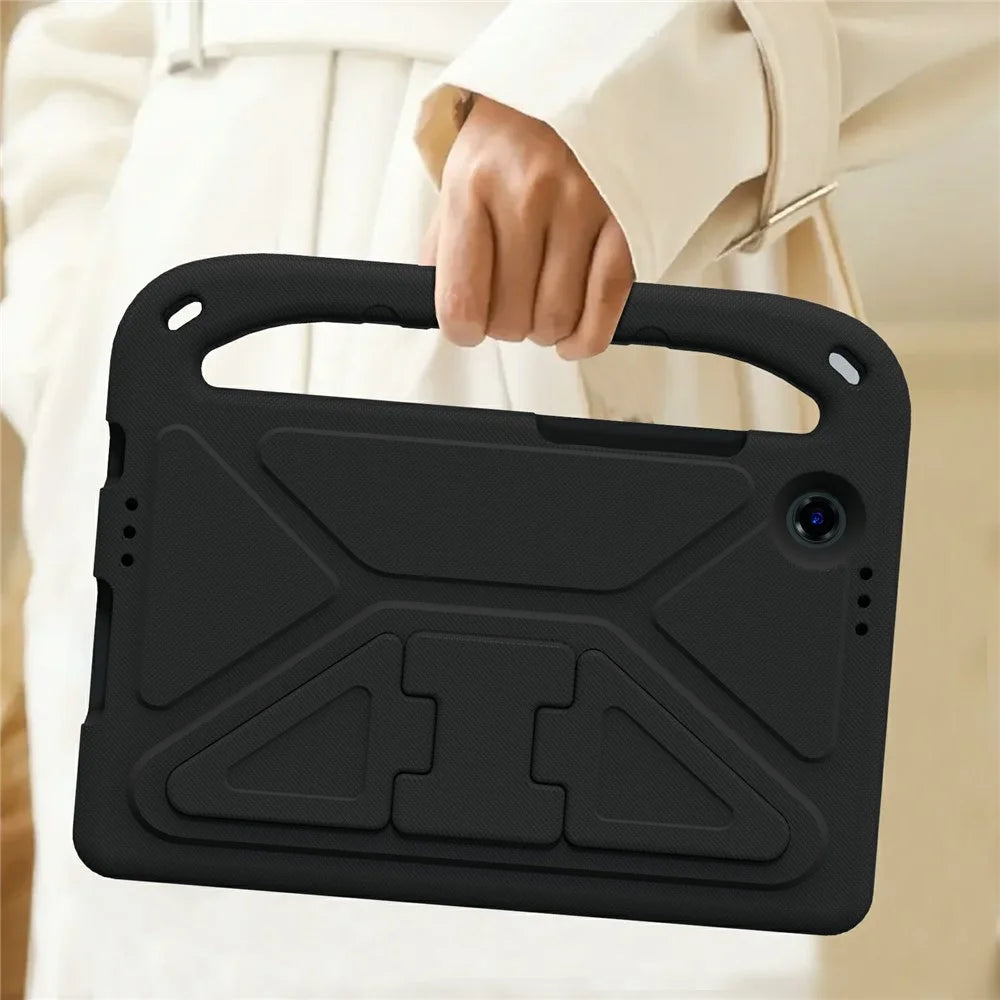 For Lenovo Tab K9  /  One Case Hand Grip Kickstand Tablet EVA Cover - Black - 7