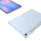 For Samsung Galaxy Tab S10 Lite Case TPU Drop-Resistant Clear Tablet Cover + Tempered Glass Screen Film - 4
