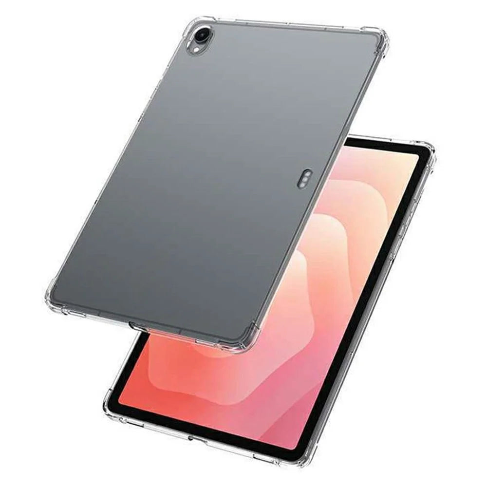 For Samsung Galaxy Tab S11 Case TPU Drop-Resistant Clear Tablet Cover + Tempered Glass Screen Film - 2