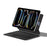 For iPad Pro 13 (2025) / 13 (2024) Smart Pogo Pin Direct Connection Keyboard (German Layout) + Leather Tablet Case - Black - 3