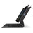 For iPad Pro 11 (2025) / 11 (2024) Smart Pogo Pin Direct Connection Keyboard (Korean Layout) + Leather Tablet Case - Black - 4
