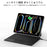 For iPad Pro 11 (2025) / 11 (2024) Smart Pogo Pin Direct Connection Keyboard (Japanese Layout) + Leather Tablet Case - Black - 7