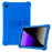 For Samsung Galaxy Tab A11 Case Adjustable Kickstand Silicone Tablet Protective Cover - Dark Blue - 1