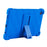 For Samsung Galaxy Tab A11 Case Adjustable Kickstand Silicone Tablet Protective Cover - Dark Blue - 3