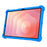 For Samsung Galaxy Tab S11 Case Adjustable Kickstand Silicone Tablet Protective Cover - Dark Blue - 2