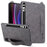 For Samsung Galaxy Tab S10 Ultra / S9 Ultra / S8 Ultra Case Hand Strap Kickstand Leather Tablet Cover - Grey - 1