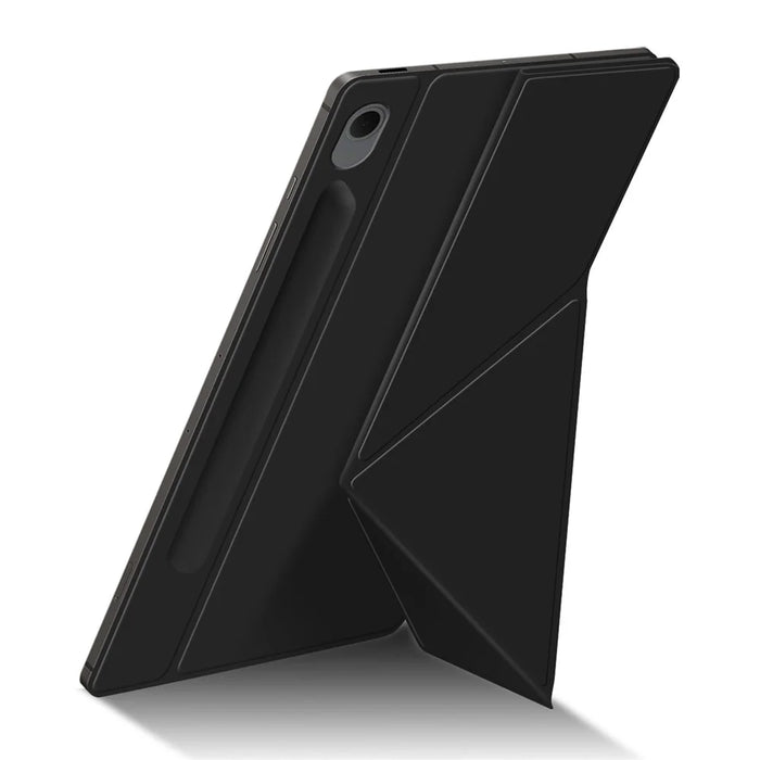 For Samsung Galaxy Tab S10 Lite Leather Case Origami Stand Magnetic Tablet Cover Auto Wake  /  Sleep - Black - 4