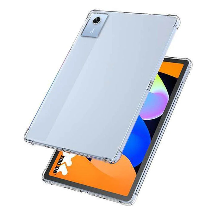 For Lenovo Tab M11 Case TPU Drop-Resistant Clear Tablet Cover + Tempered Glass Screen Film - 2