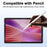 For Lenovo Tab M11 Case TPU Drop-Resistant Clear Tablet Cover + Tempered Glass Screen Film - 4