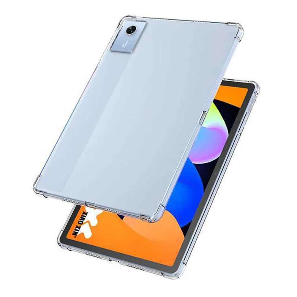 For Lenovo Tab K11 Gen 2 / Idea Tab / Xiaoxin Pad 11 2025 Case TPU Drop-Resistant Clear Tablet Cover + Tempered Glass Screen Film - 2