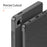 DUX DUCIS For Samsung Galaxy Tab A9 / Galaxy Tab A11 Case  Domo Series Tri-fold Stand PU Leather Tablet Cover - Black - 4