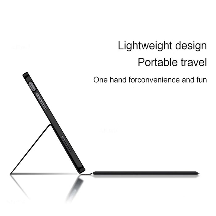For Lenovo Xiaoxin Pad Pro GT Leather Case + Touchpad Bluetooth-Compatible Keyboard with Backlit - 5