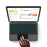For Lenovo Xiaoxin Pad Pro GT Leather Case + Touchpad Bluetooth-Compatible Keyboard with Backlit - 6