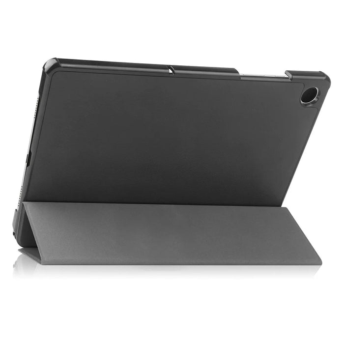 For Samsung Galaxy Tab A11+ / A9+ Case Anti-Drop Leather Stand Tablet Cover - Black - 2