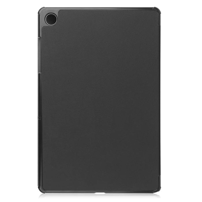 For Samsung Galaxy Tab A11+ / A9+ Case Anti-Drop Leather Stand Tablet Cover - Black - 6