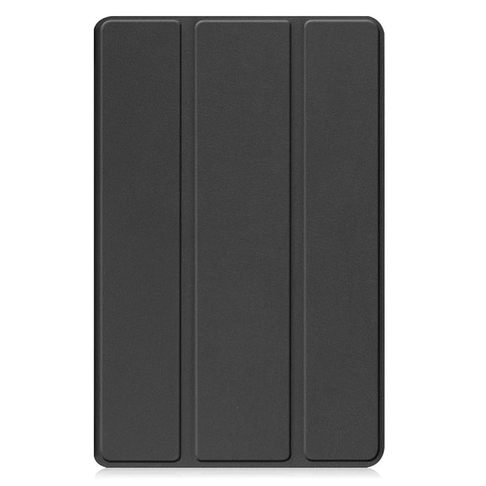 For Samsung Galaxy Tab A11+ / A9+ Case Anti-Drop Leather Stand Tablet Cover - Black - 7