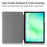 For Samsung Galaxy Tab A11+ / A9+ Case Pattern Print Leather Stand Tablet Cover - Starry Sky - 3